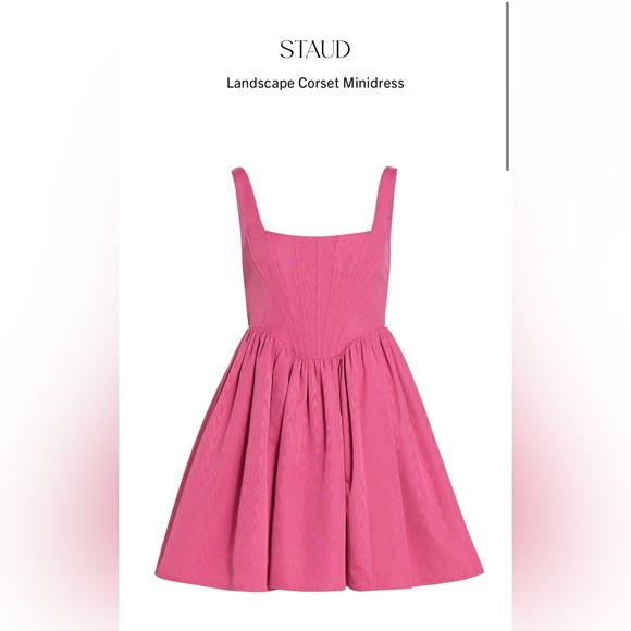 Staud Landscape Corset Minidress size 0